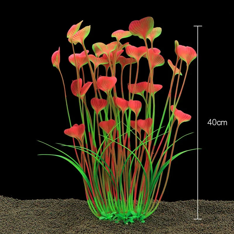 Artificial Aquarium Decor Plants Plastic - MyPetDollar.com