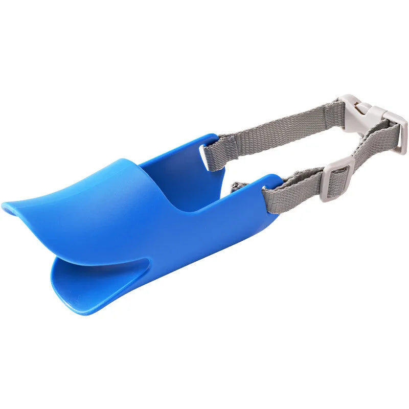 Adjustable Dog Silicone Duck Muzzle Anti - MyPetDollar.com