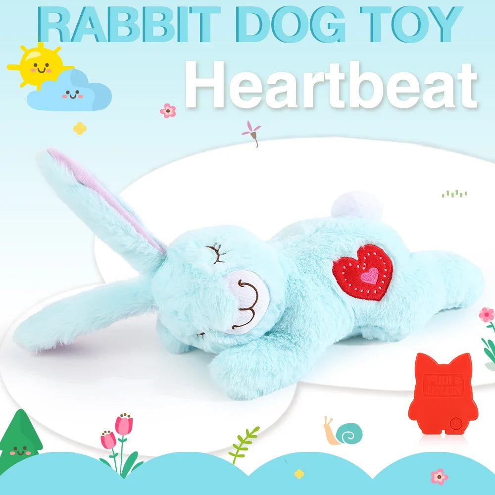 Puppy Heartbeat Stuffed Animal Toy Rabbit - MyPetDollar.com