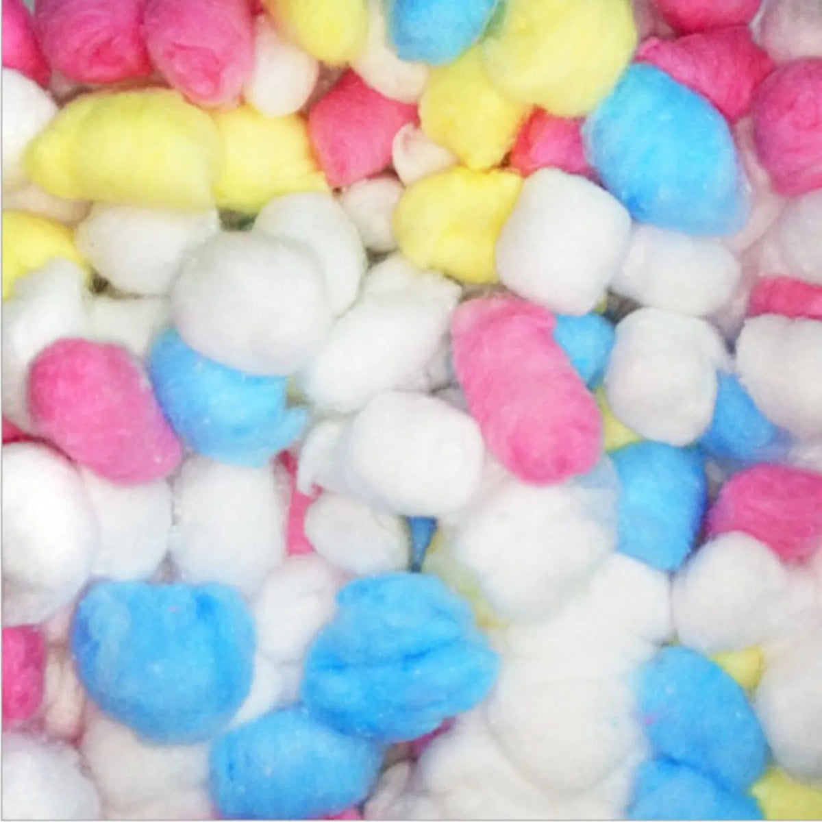Warm Colorful Cotton Balls Small Animals Toys