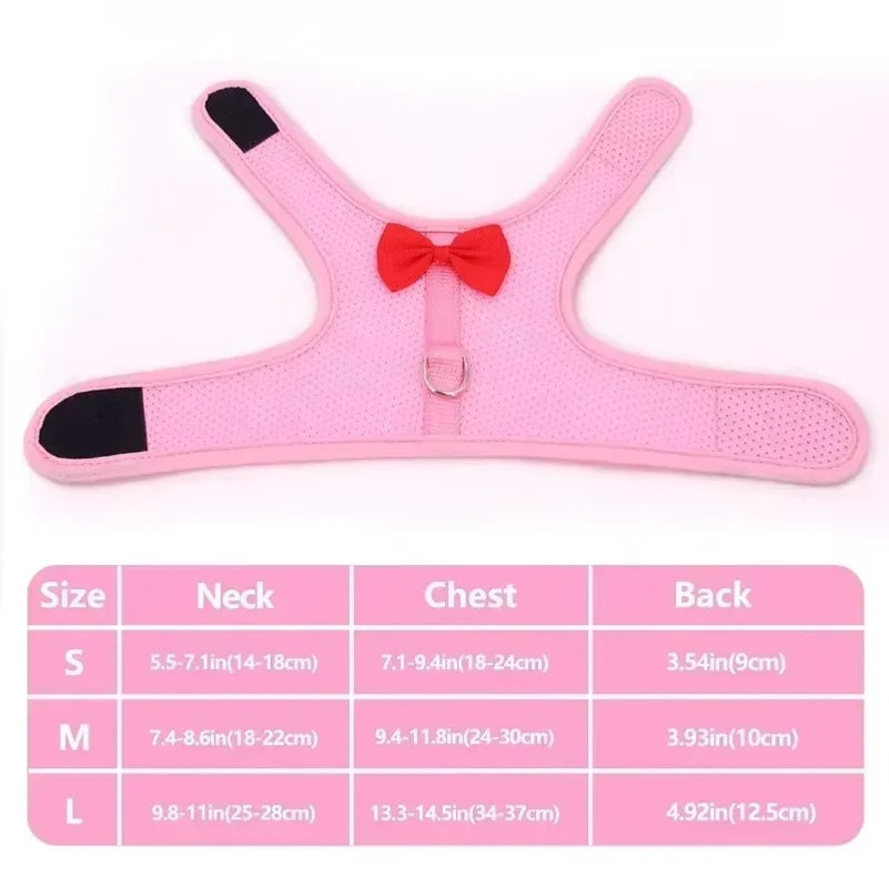 Adjustable Bunny Harness And Leash Set Soft - MyPetDollar.com