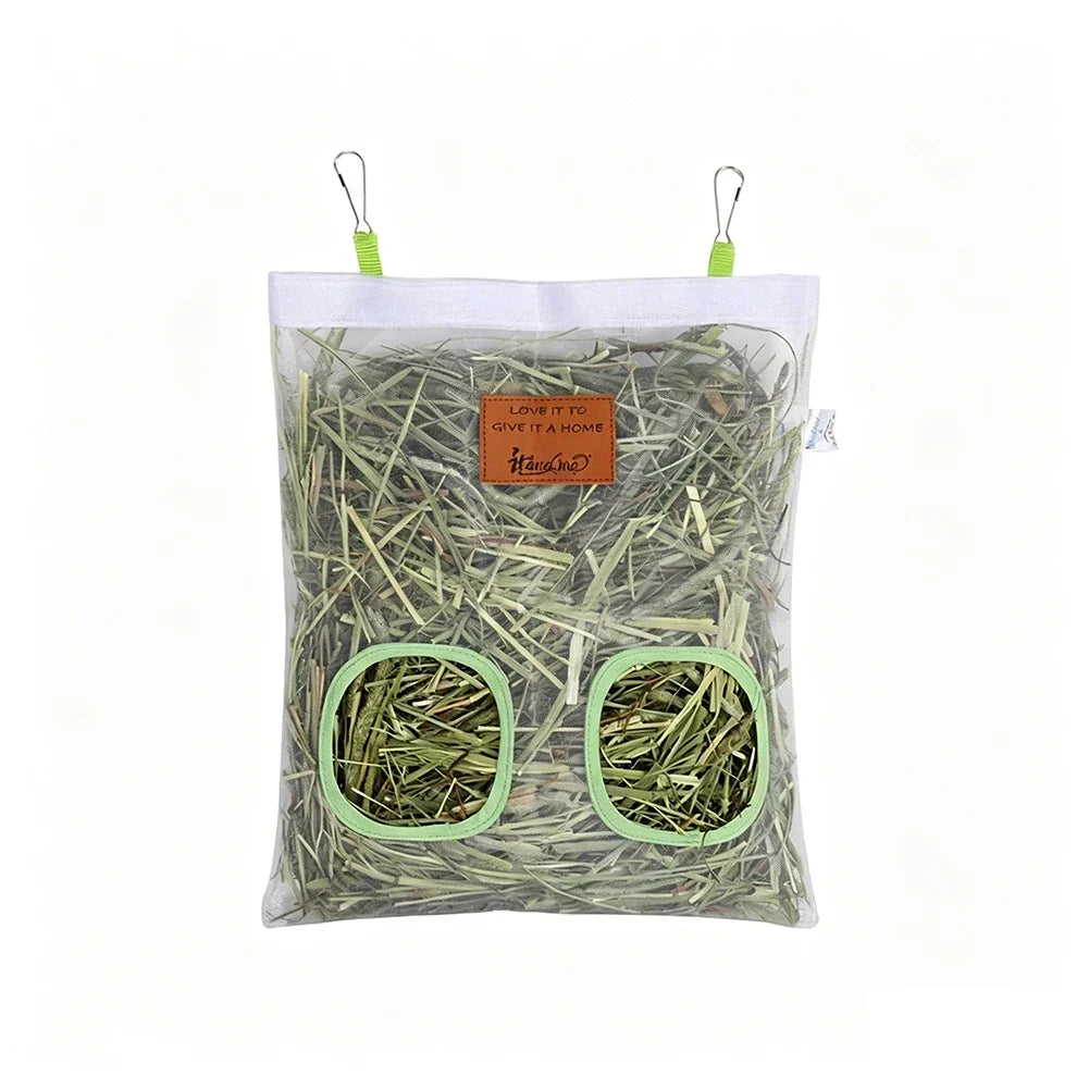 Transparent Small Animals Hay Feeder Bag for - MyPetDollar.com