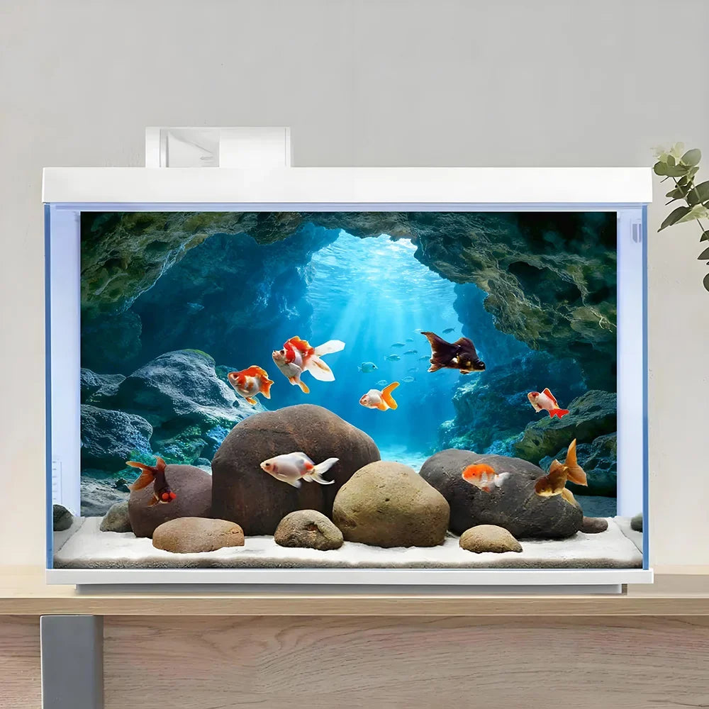 Deep Sea Blue Hole, Fish Tank Background - MyPetDollar.com