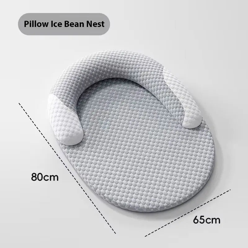 Summer Pet Cooling Pad Removable Washable Dog Bed