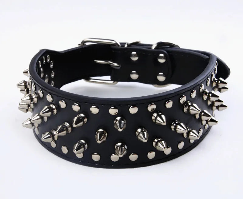 Spiked large dog collar For Medium Large - MyPetDollar.com