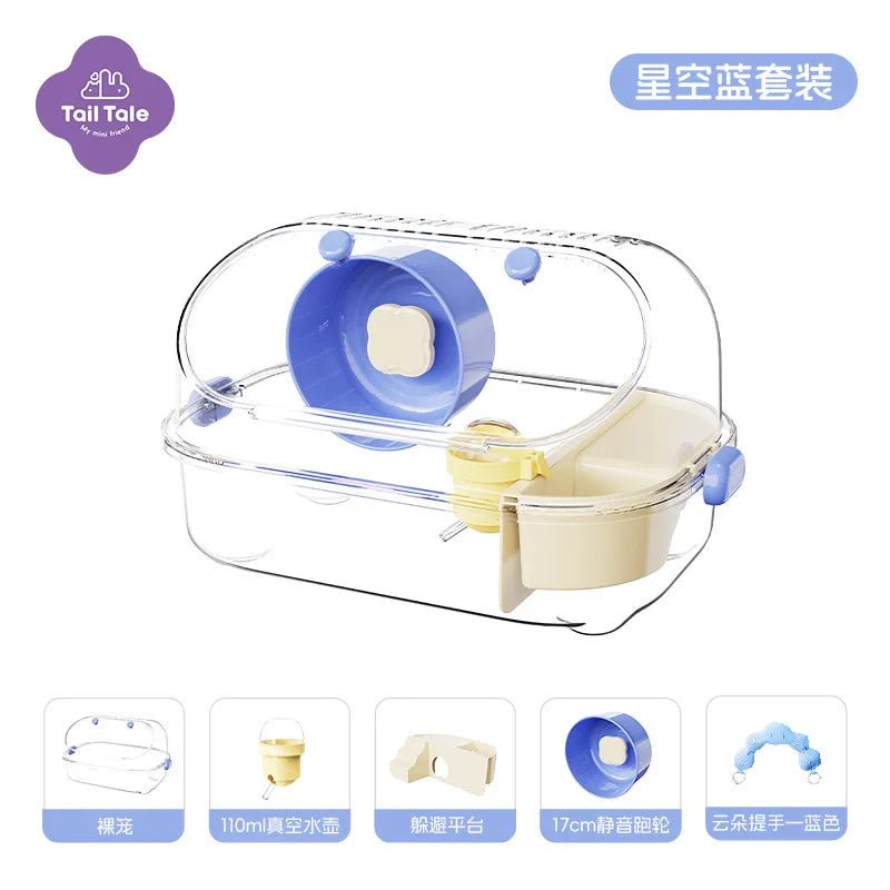 Ear Bubble Apartment Hamster Enclosure – Small Pet Supplies