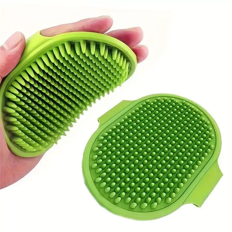 Multi‑functional Pet Shower Grooming Brush, Soft