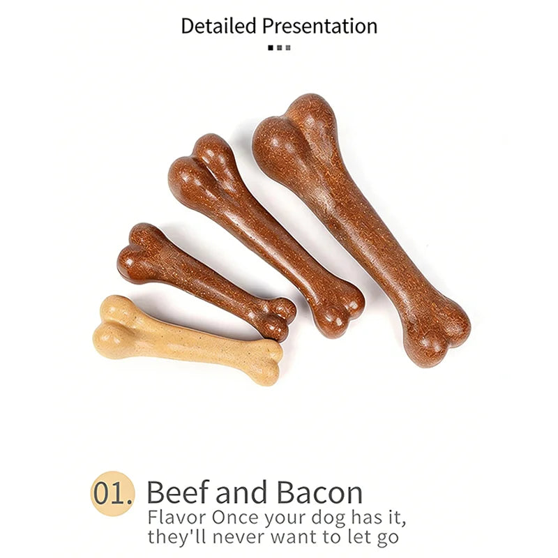 Pet Dog Beef Flavor Simulation Bone Toy Bite - MyPetDollar.com