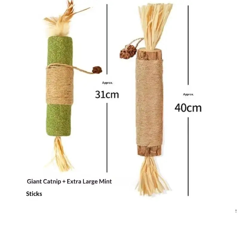 1/2PCS Cat Toys Made Of Wood Knotweed - MyPetDollar.com