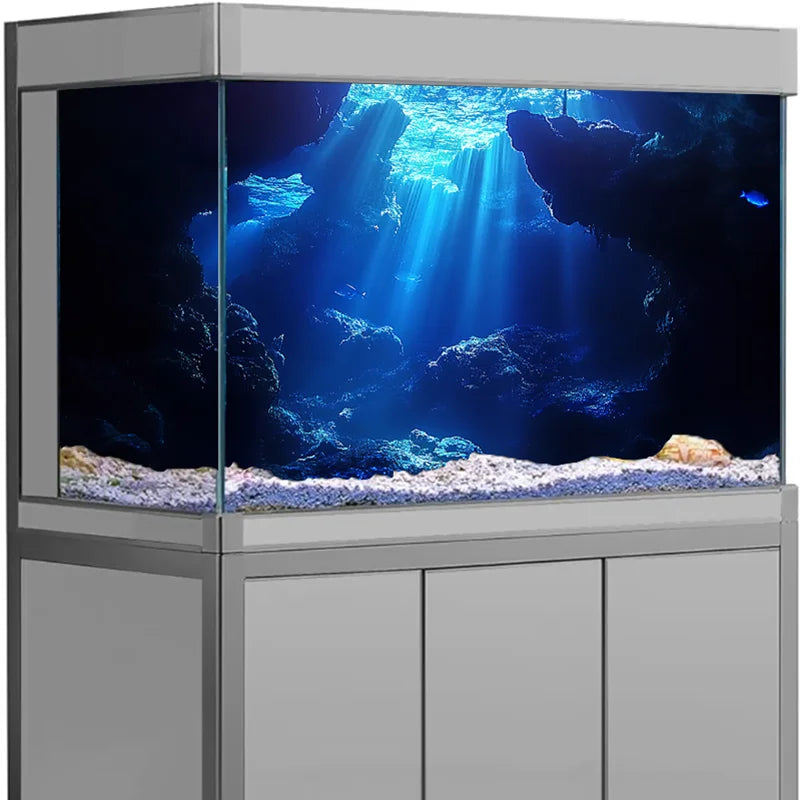 Fish Tank Decor Aquarium Background Sticker - MyPetDollar.com