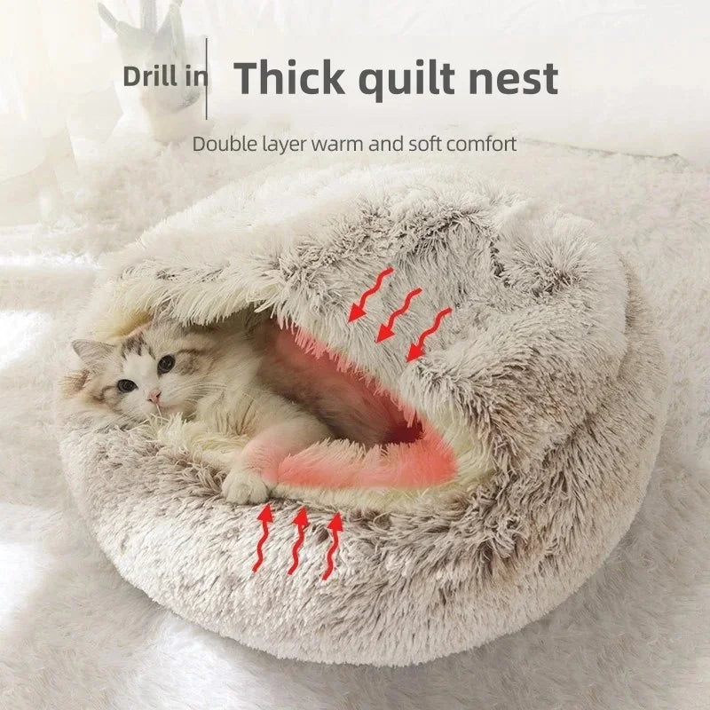 Winter Warm Fleece-Lined Soft Semi-Enclosed - MyPetDollar.com