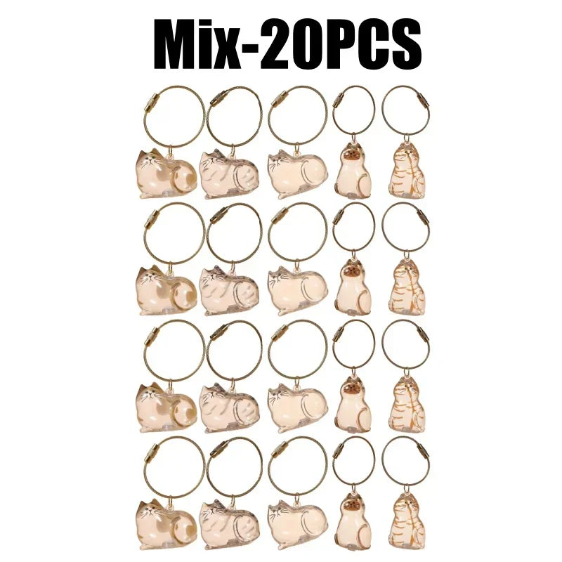 Cute Transparent Cat Fur Display Capsule Toy - MyPetDollar.com