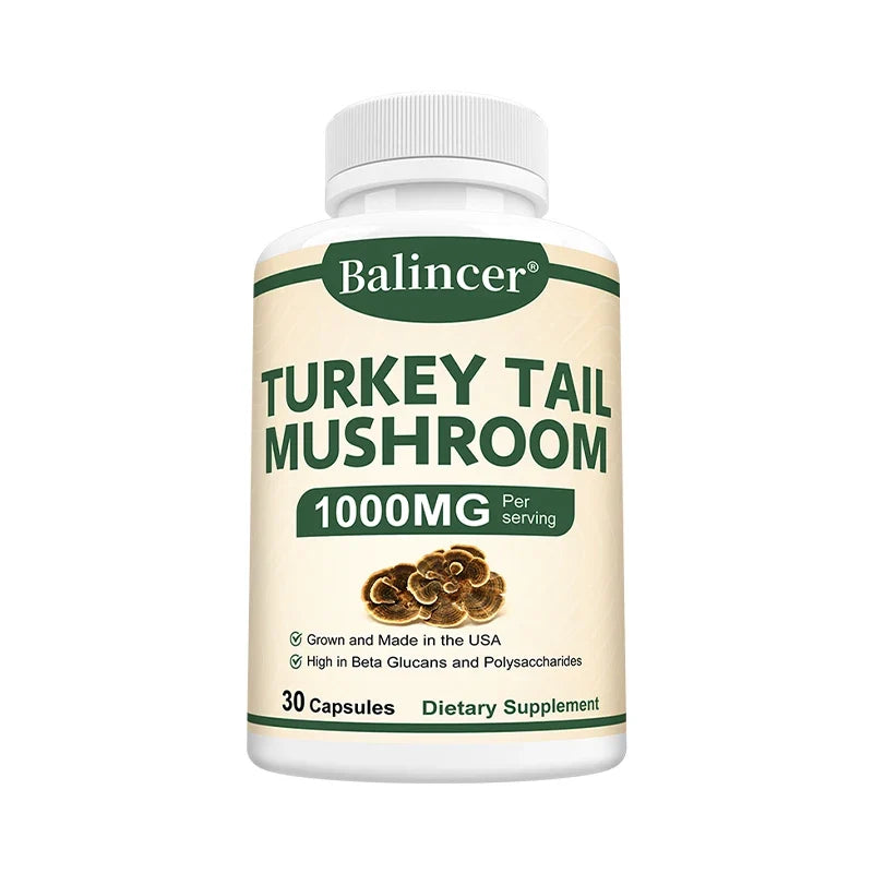 Turkey Tail Mushroom Supplement Capsules – Farm Accessories