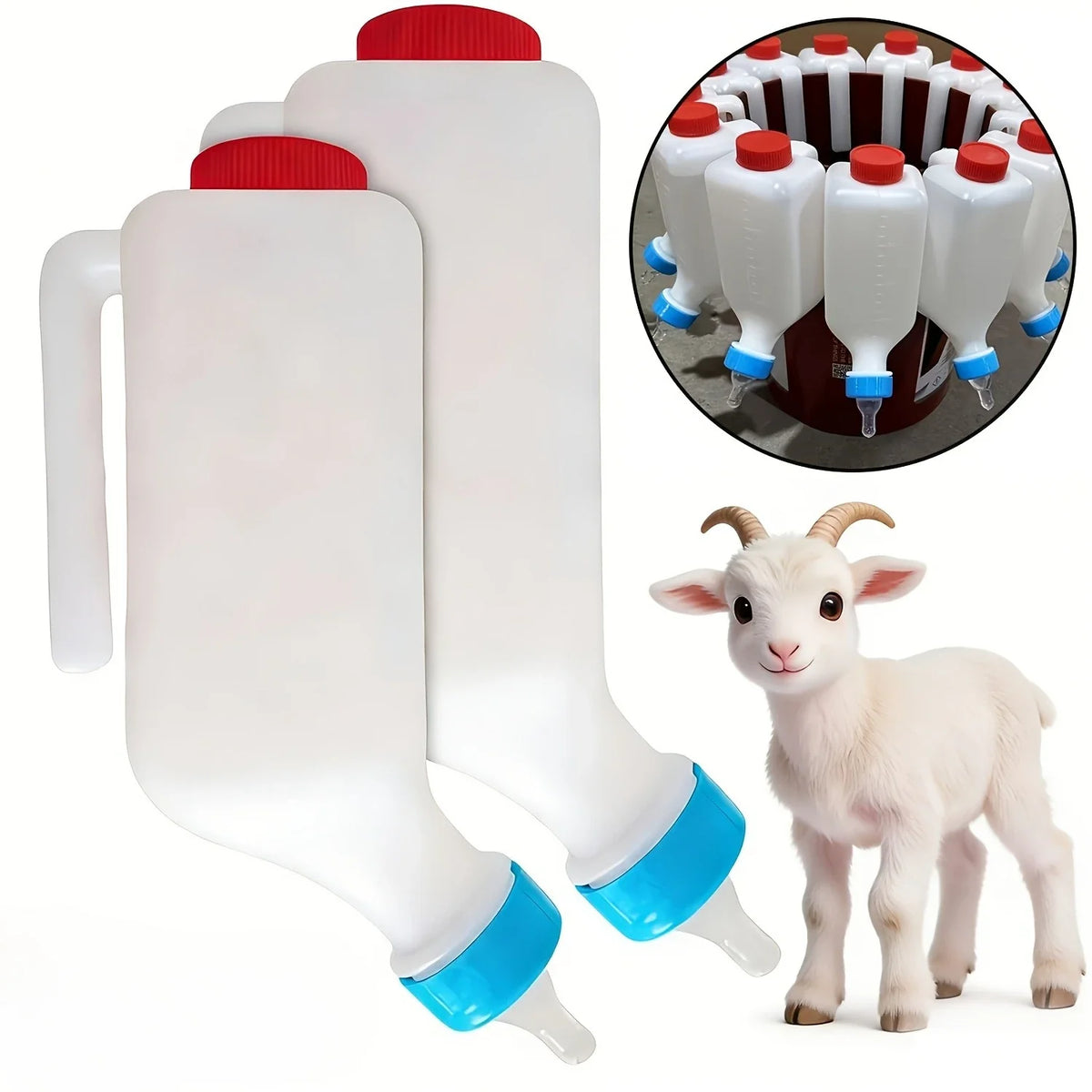 Portable Goat Milk Bottles, PP - MyPetDollar.com