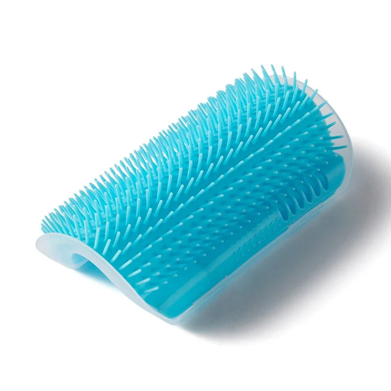 Cat Self Groomer Wall Corner Grooming Brush