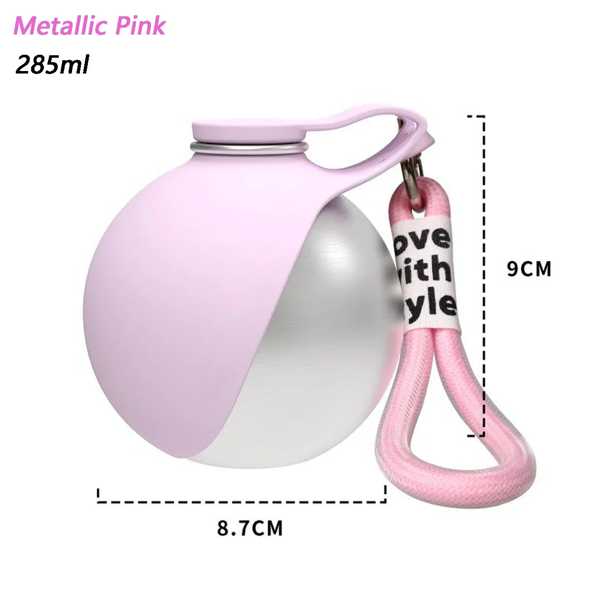 Foldable Portable Cat and Dog Water Bottle Dish