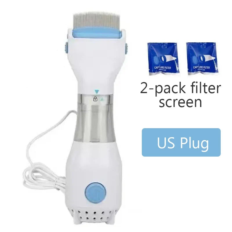 Electric Pet Lice Grabber Comb – Cat Grooming Brushes & Combs
