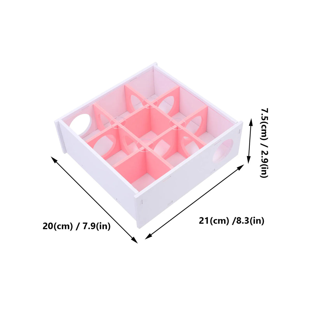 Hamster Maze Tubes Acrylic Small Animal Exercise Labyrinth – 2 Colors