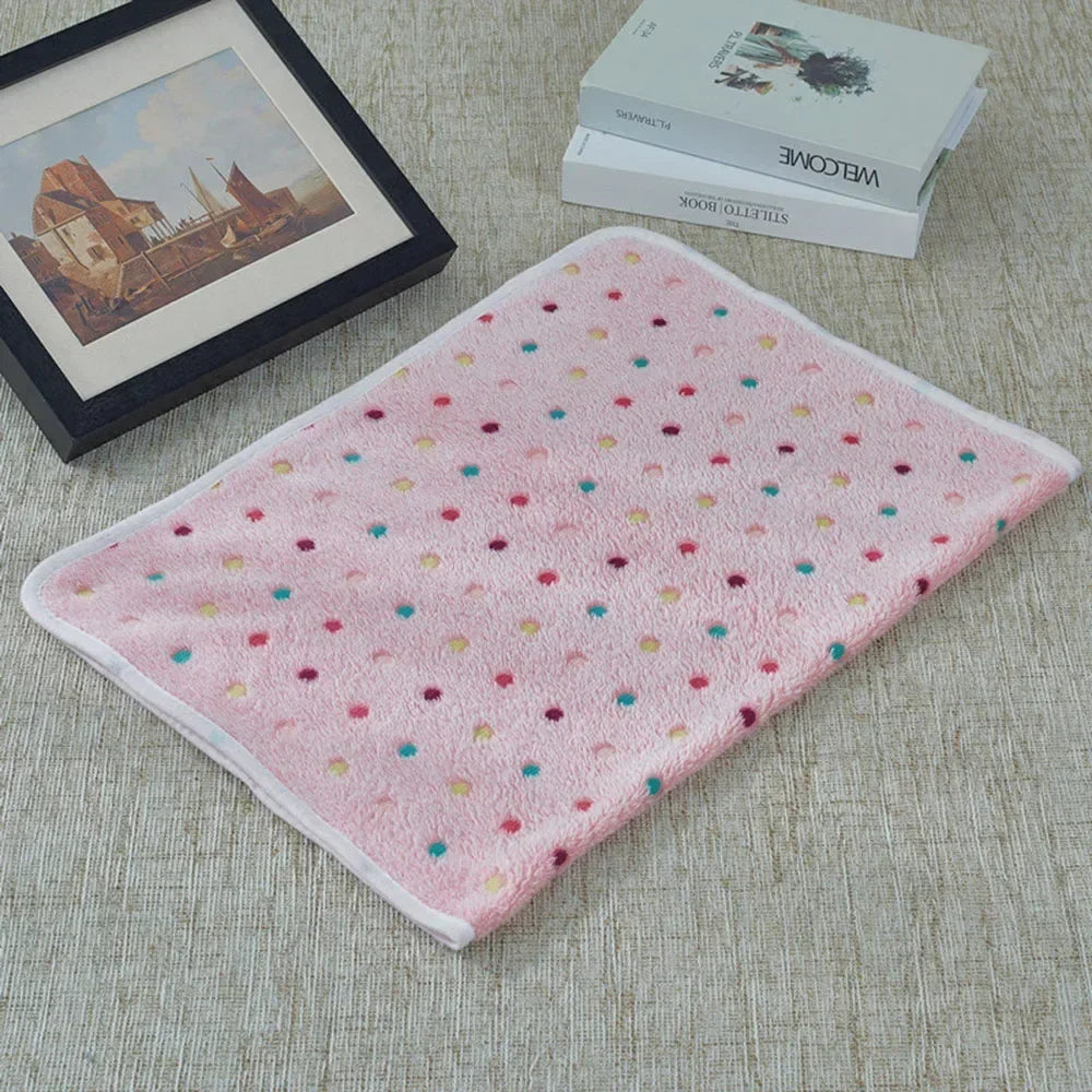 Dog Blanket Washable Fuzzy Soft Pet Mat - MyPetDollar.com