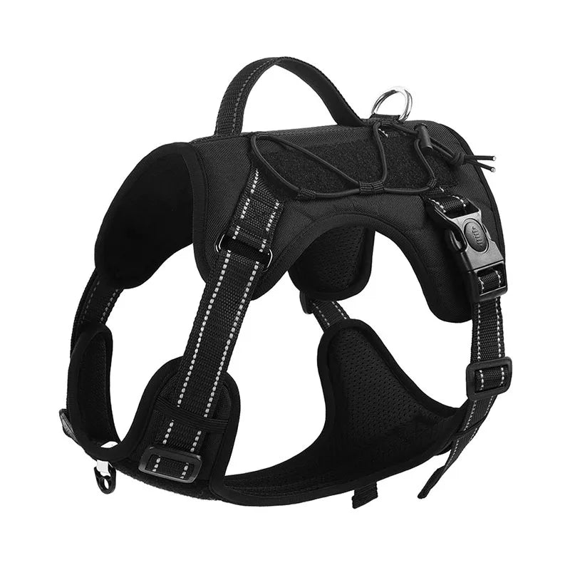 New Reflective Tactical Dog Harness No Pull - MyPetDollar.com