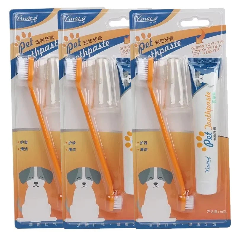 Universal Toothpaste Toothbrush Set Dog Gum - MyPetDollar.com