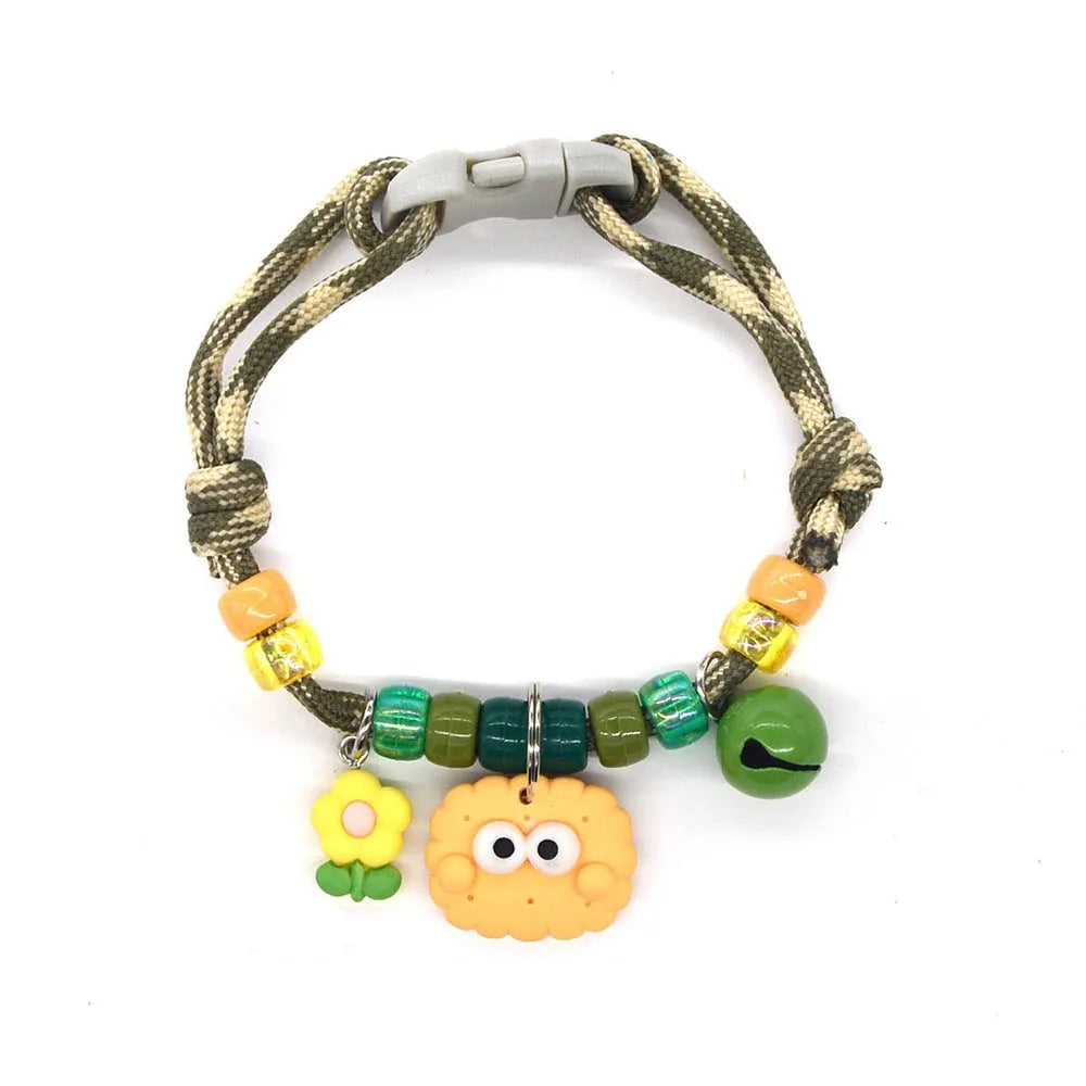 Cute Colorful Pet Necklace Braided - MyPetDollar.com