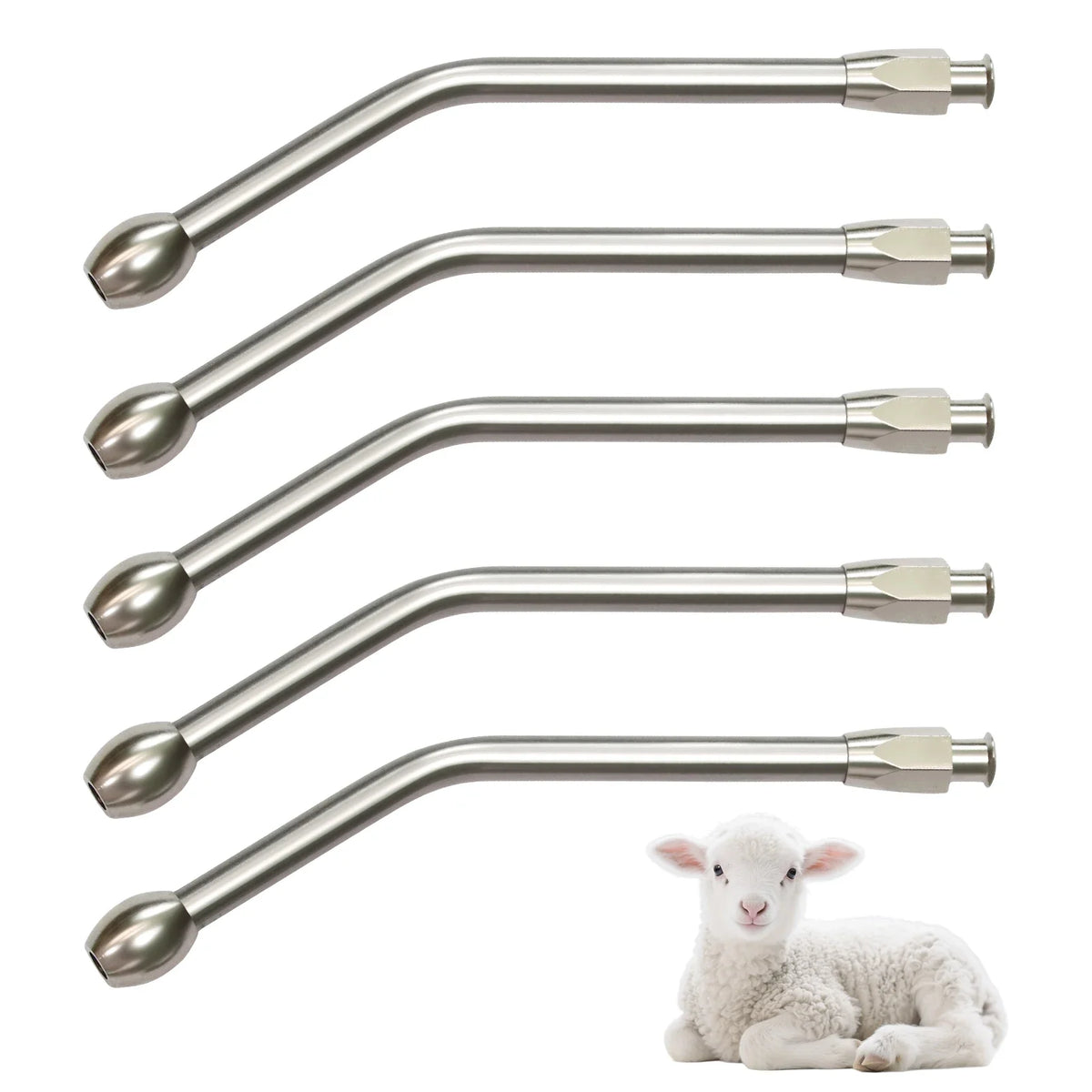 5PCS Elbow Animal Feeding Needle Connector - MyPetDollar.com