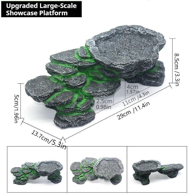 Turtle Platform Rectangular Aquarium Fish - MyPetDollar.com