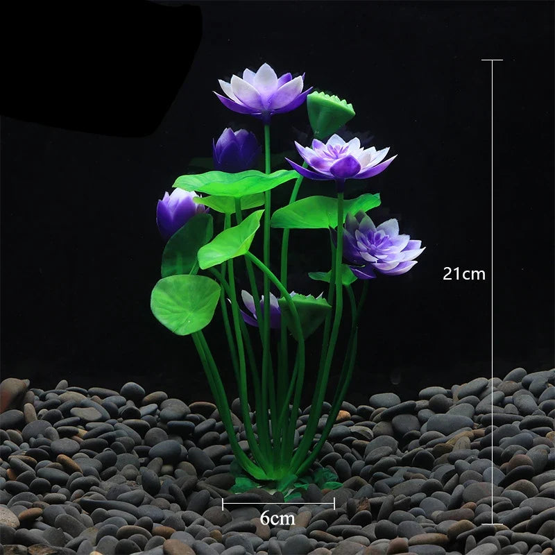 Artificial Aquarium Decor Plants Plastic - MyPetDollar.com