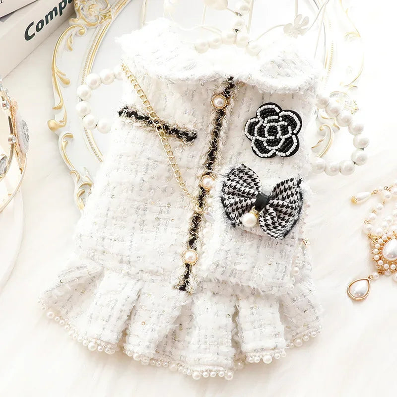 NEW Winter Cat Dog Dress Luxury Princess - MyPetDollar.com