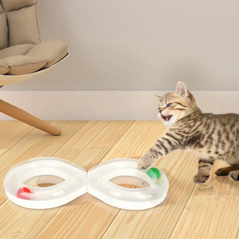 Household Cat Toy Turntable Cat Teasing Set - MyPetDollar.com