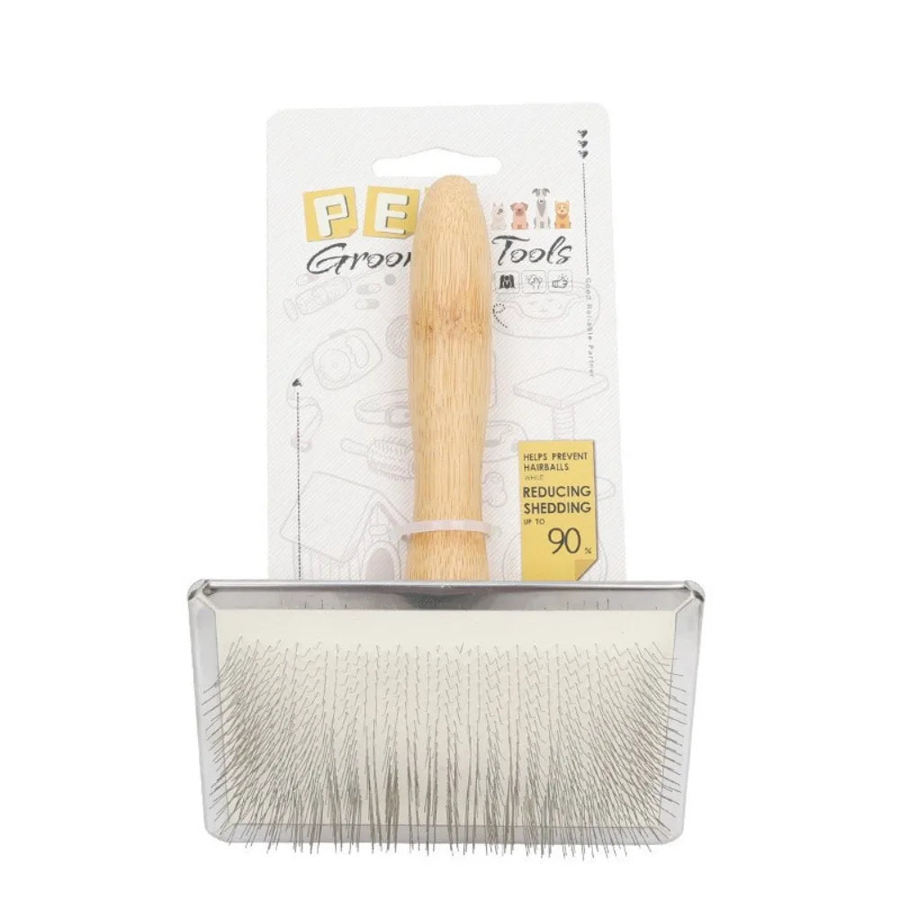 Durable Portable Metal Pet Hair Remover Grooming Comb – 3 Colors