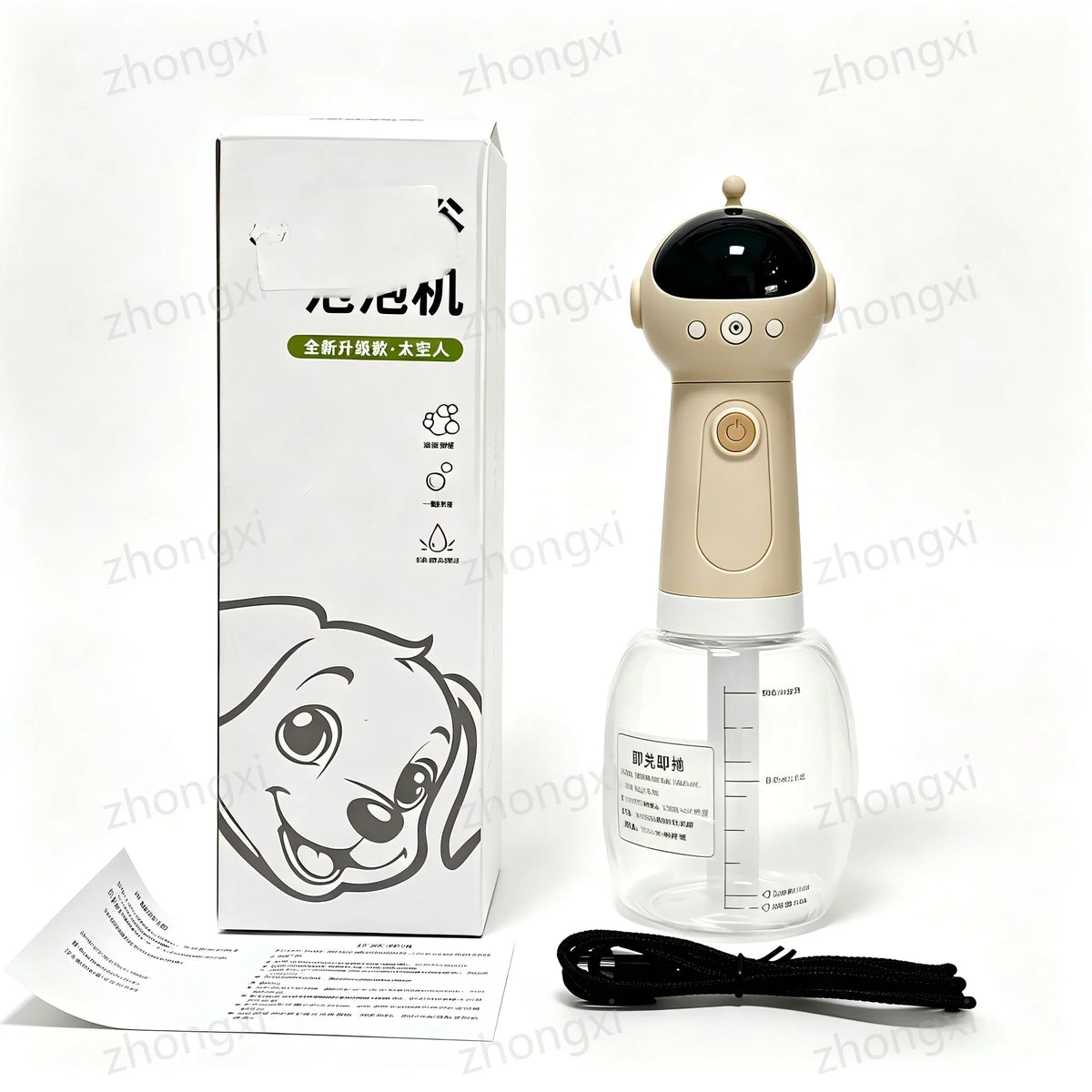 Cute Deer Pet Foam Maker One Button Auto - MyPetDollar.com