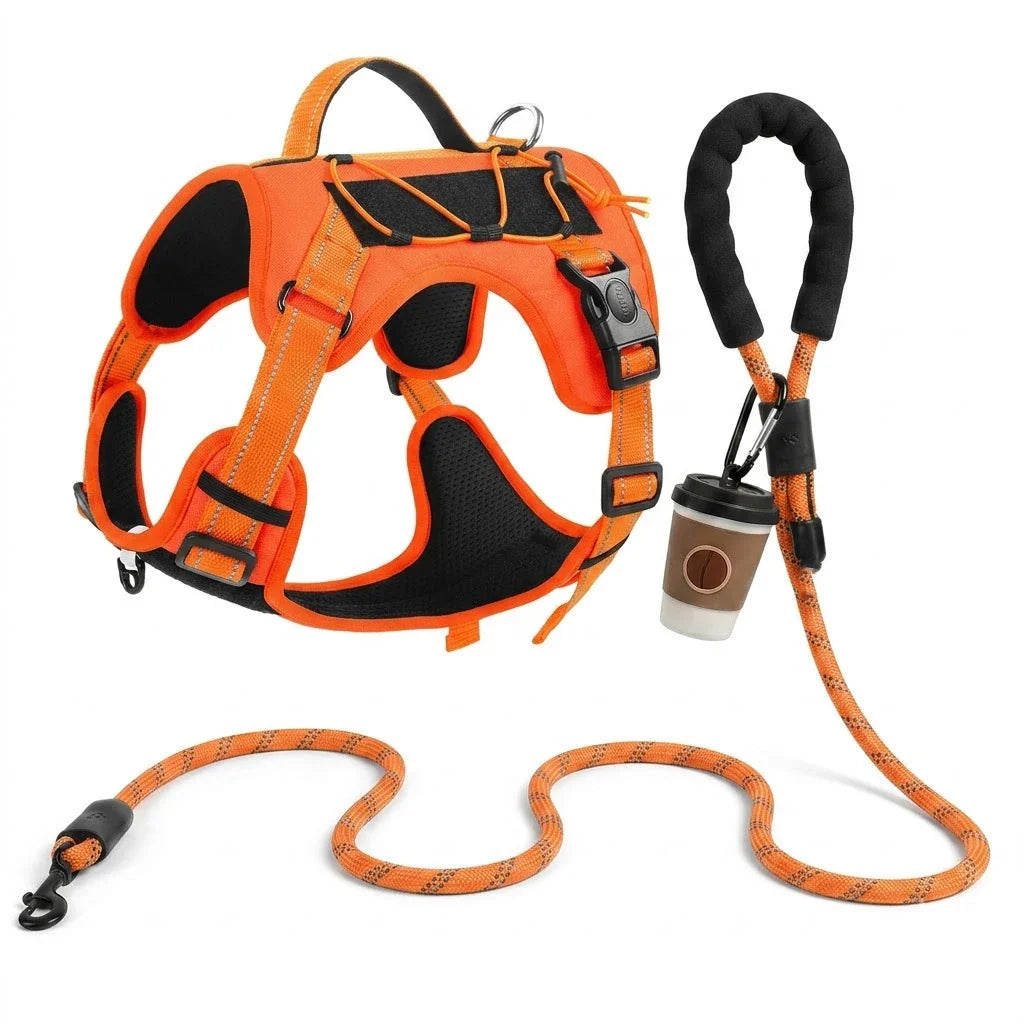 New Reflective Tactical Dog Harness No Pull - MyPetDollar.com