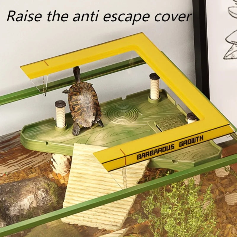Turtle Terrarium Glass Anti-escape Turtle - MyPetDollar.com