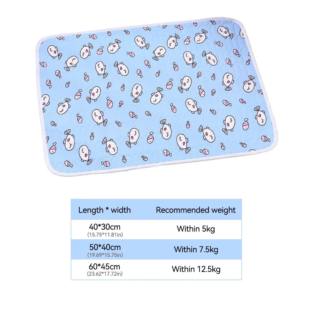 Cat Dog Sleeping Mat Pet Cooling Latex Pad - MyPetDollar.com