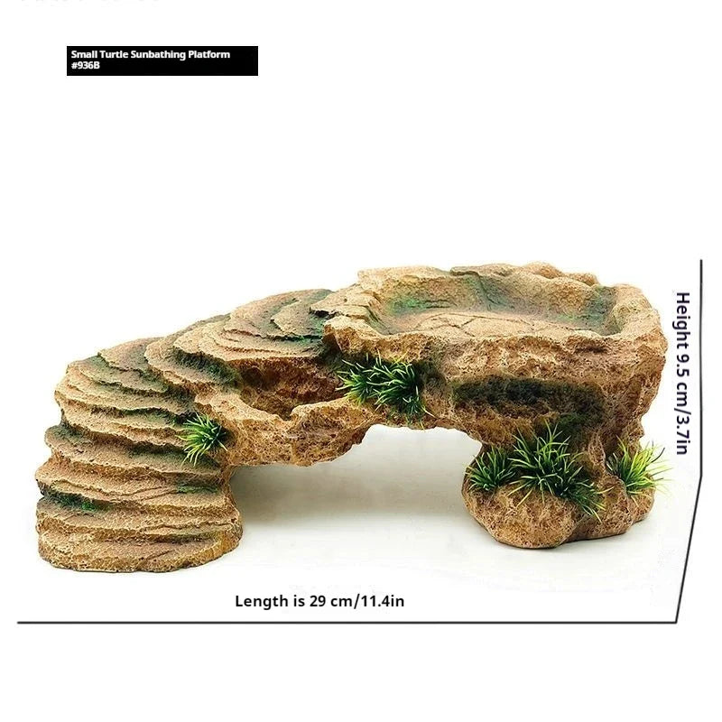 Turtle Platform Rectangular Aquarium Fish - MyPetDollar.com