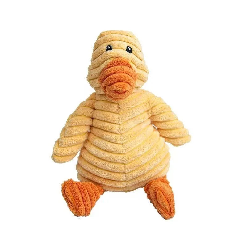 Dog Molar Toy Vent Training Corduroy Monkey Pig Voice Plush