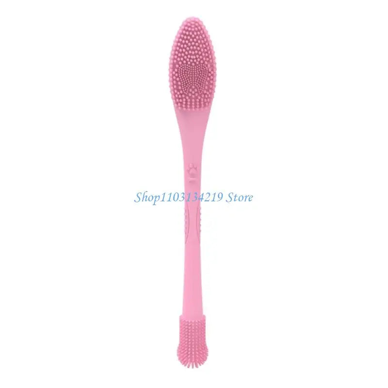 N5kc Silicone Pet Toothbrush Comfortable Handle – 5 Colors