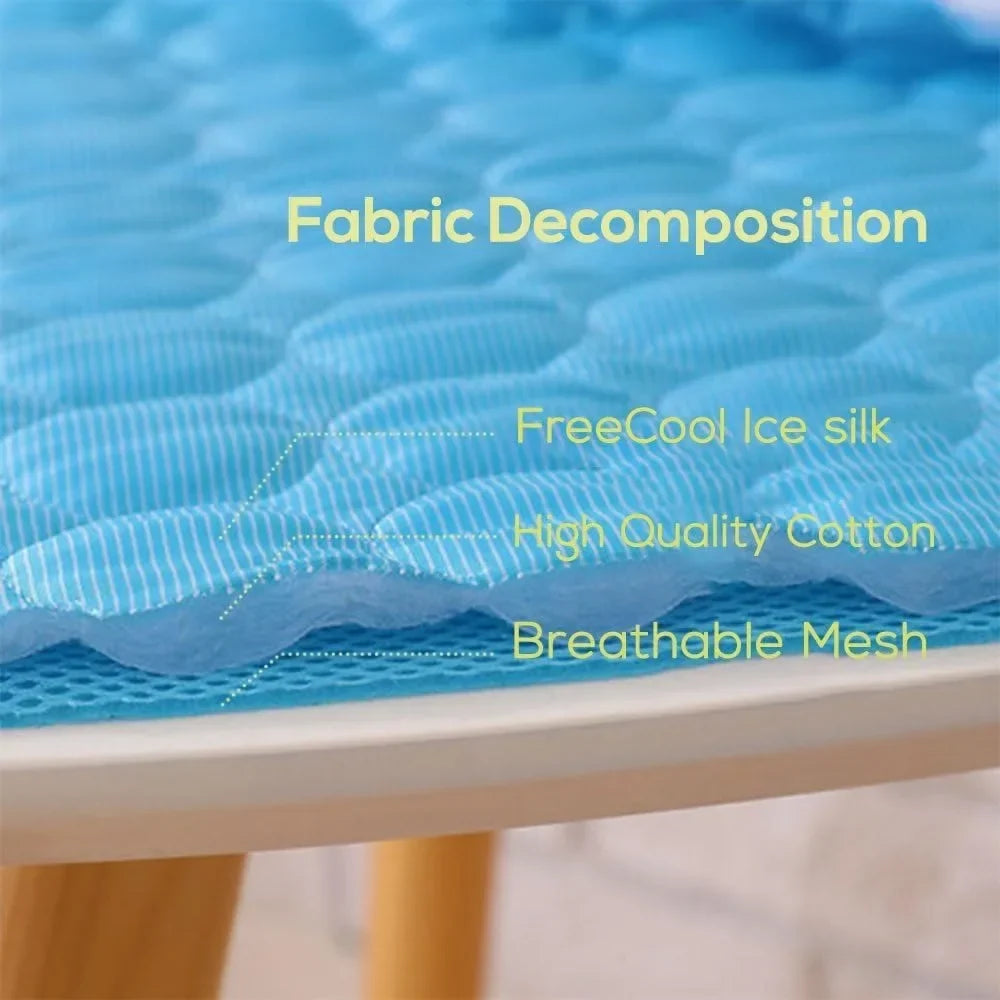 Summer Pet Mat Cooling Dog Pad For Dogs Cat - MyPetDollar.com