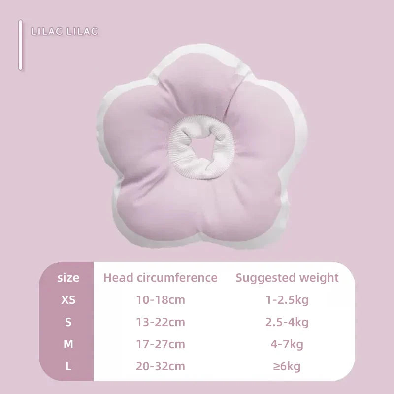 HOOPRT Cat Flower Elizabeth Cotton Neck Pet - MyPetDollar.com