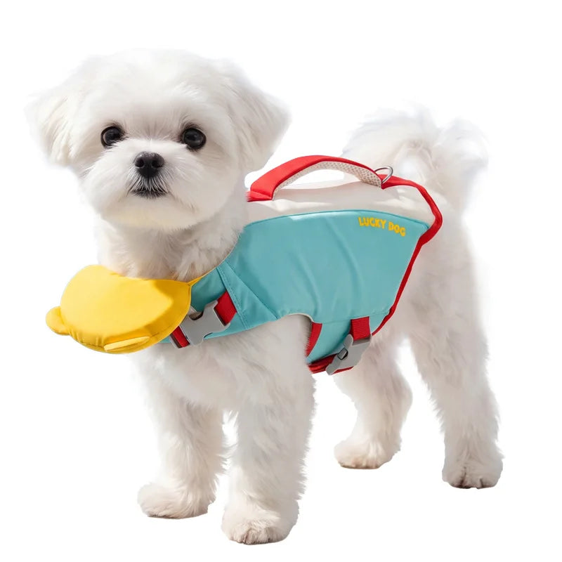 Summer Dog/Cat Life Jacket EPE Buoyancy Vest - MyPetDollar.com