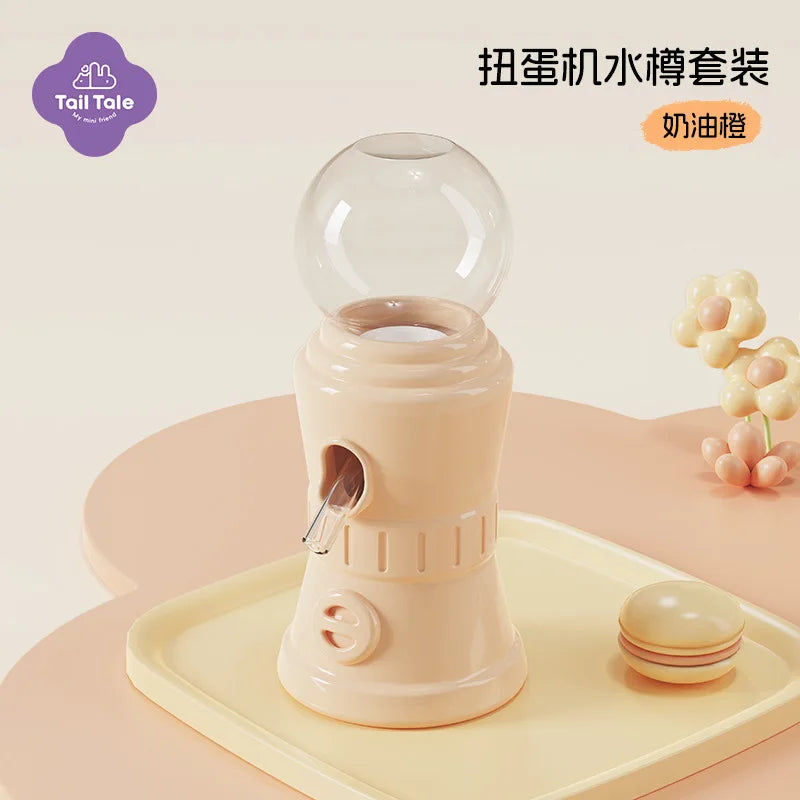 Ear Twister Hamster Kettle Vacuum Water Drinker Golden Bear – 3 Colors