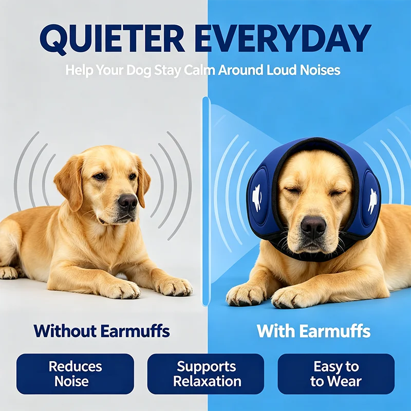 Pet Dog Ear Protection Noise Cancelling Ear - MyPetDollar.com