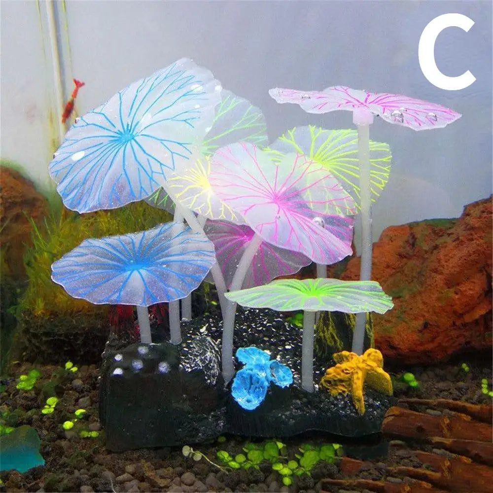 9pcs Artificial Plants Fish Tank Decorations - MyPetDollar.com