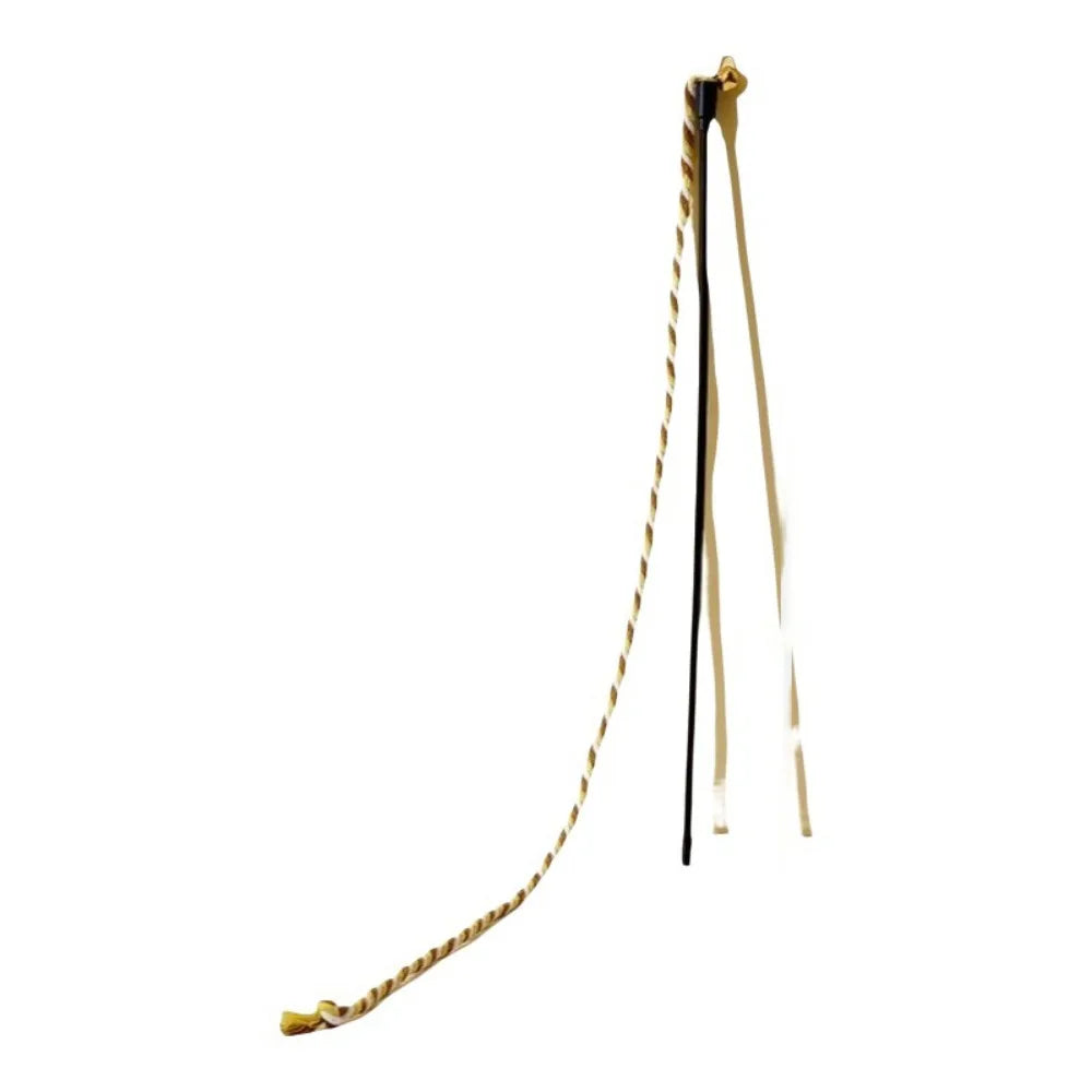 Simulation Feather Cat Stick Bell Attachment Lightweight