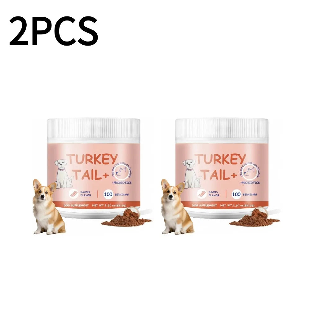 1 2 Bacon Taste Pet Mushroom Powder Natural High Grade