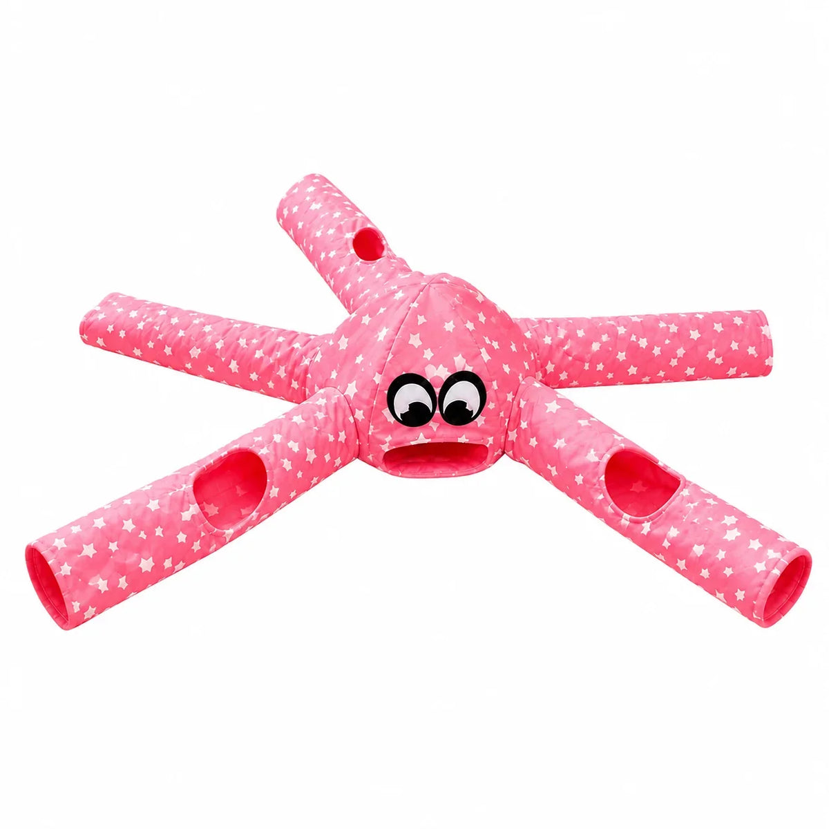 Interactive Octopus Shaped Ferret Bed Tunnel, Soft Cozy Small Animal