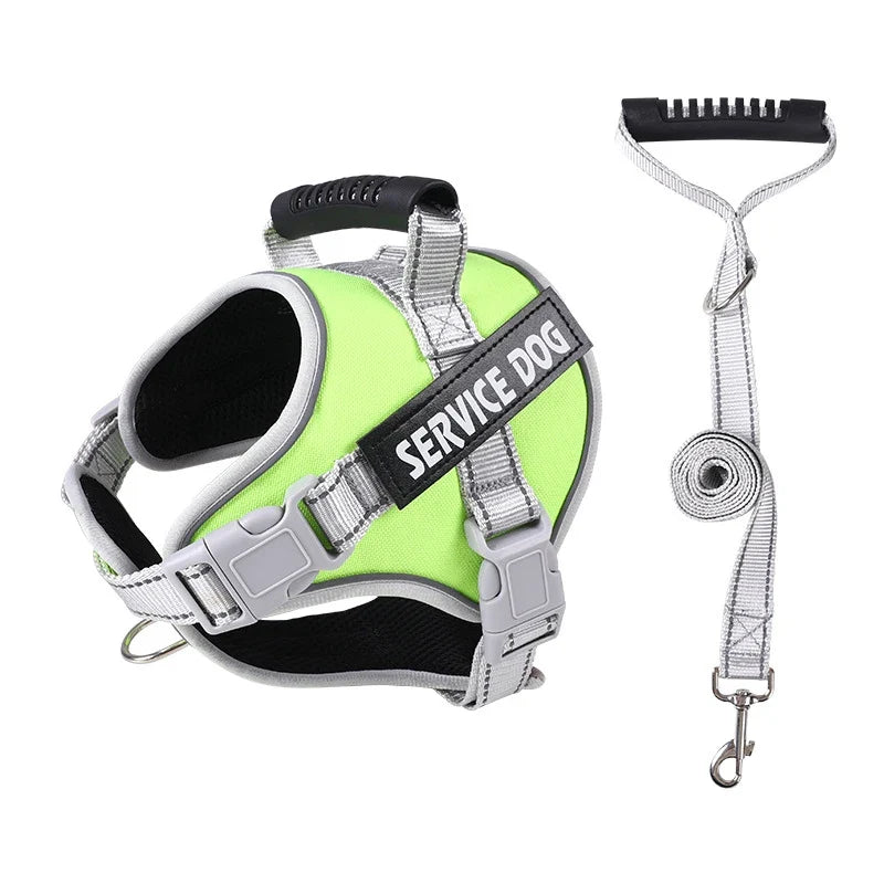 Personalized Name Dog Harness Service Dog - MyPetDollar.com