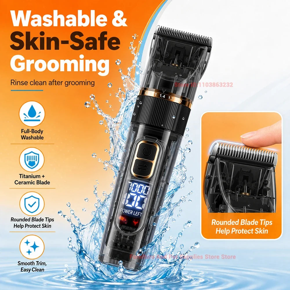 Electric Pet Grooming Clipper with Smart - MyPetDollar.com